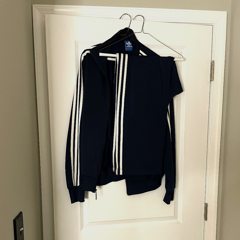 Adidas Full Jump Suit, with high collar